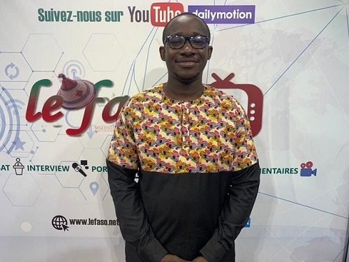 Josias Diendéré est le promoteur de la plateforme d’orientation scolaire et professionnelle appelée « Le Grand-frère »
